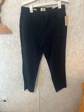 NWT Universal Thread Black High-Rise 90s Slim Black Jean Pants, Size 12